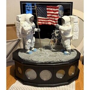 Danbury Mint BUZZ ALDRIN NEIL ARMSTRONG One Small Step Apollo 11